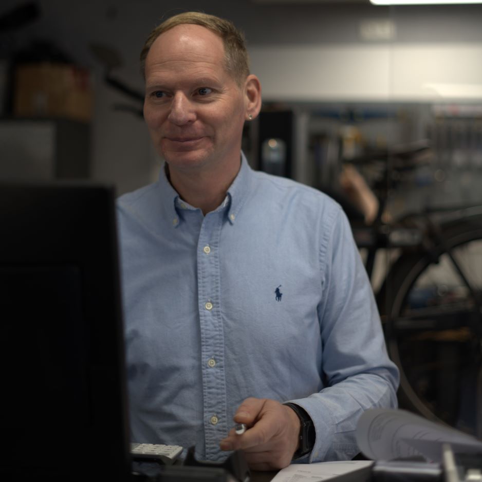 Kundenberatung im Fahrradhaus